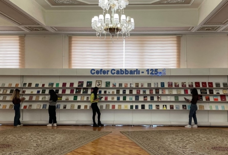 Milli Kitabxanada “Cəfər Cabbarlı - 125” adlı kitab sərgisi açılıb