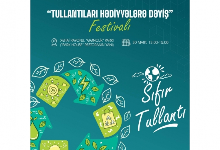 Bakıda “Tullantıları hədiyyələrə dəyiş” festivalı keçiriləcək