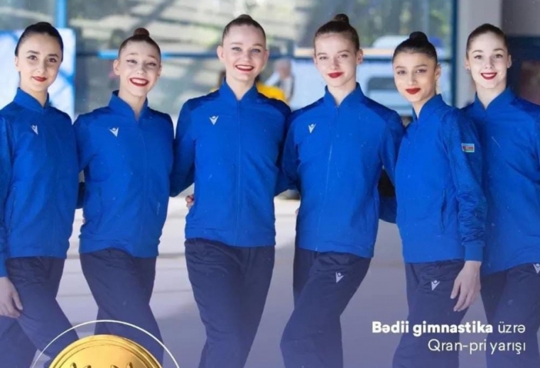 Azərbaycan gimnastları Qran-Pri yarışında qızıl medal qazanıblar
