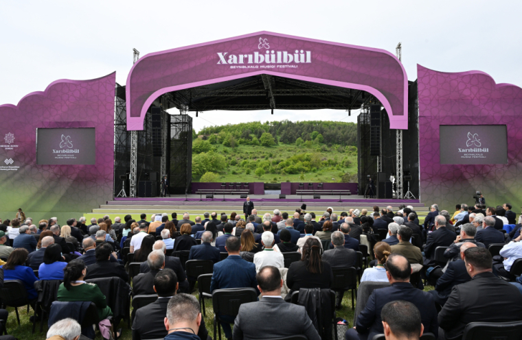 Şuşada VII “Xarıbülbül” Beynəlxalq Musiqi Festivalının və “Şuşa – İslam dünyasının mədəniyyət paytaxtı 2024” ilinin açılış mərasimi keçirilib