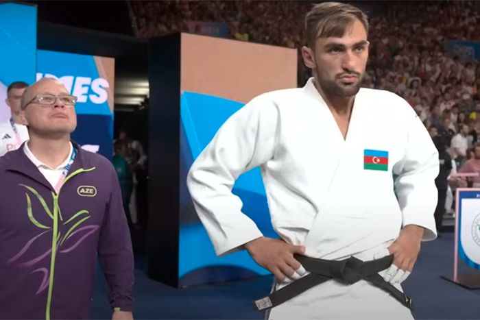 Paris-2024 | Zelim Kotsoyev 1/8 final mərhələsində polşalı rəqibini məğlub etdi VİDEO