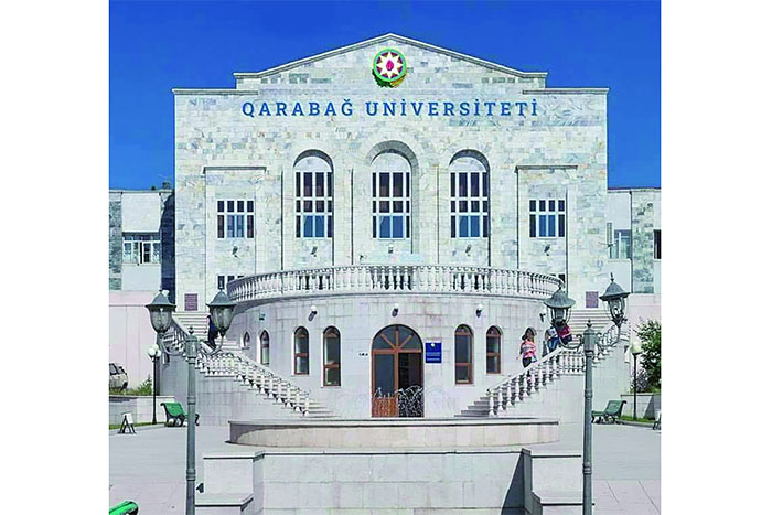 Qarabağ Universitetindən videogörüntü yayımlandı