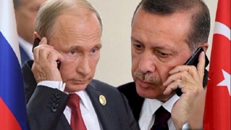 Rusiya Prezidenti Vladimir Putinin türkiyəli həmkarı Rəcəb Tayyib Ərdoğanla telefon danışığı