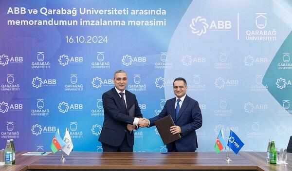 ABB Qarabağ Universiteti ilə əməkdaşlığa başladı