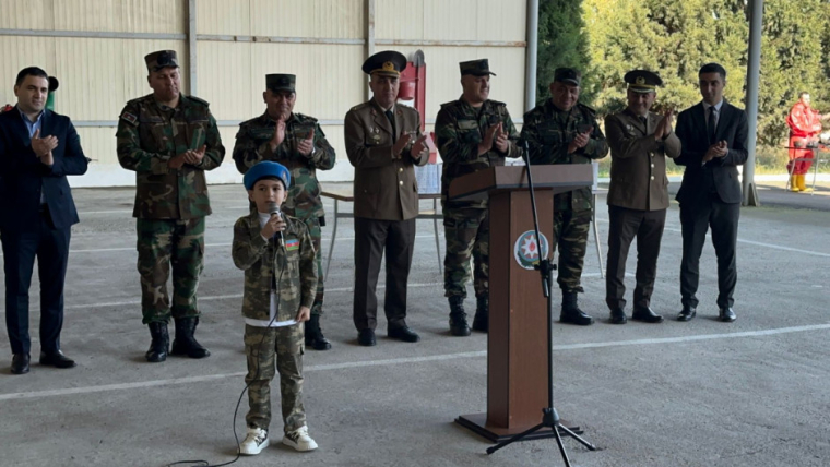 FHN şəhid övladları üçün Zəfər Gününə həsr olunmuş “açıq qapı” günü keçirib (video, foto)