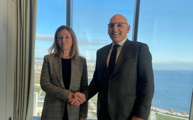 BMT Baş katibinin köməkçisi Elçin Əmirbəyovla mina problemini müzakirə edib