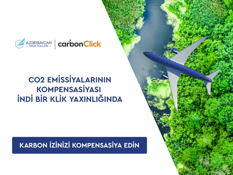 AZAL və “CarbonClick” aviasiya sahəsində karbon emissiyalarının azaldılması yollarını müzakirə edib   