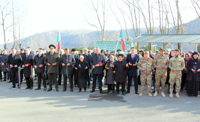 Daşkəsənli Vətən müharibəsi şəhidi Elşən Quluyevin anım günü qeyd olunub