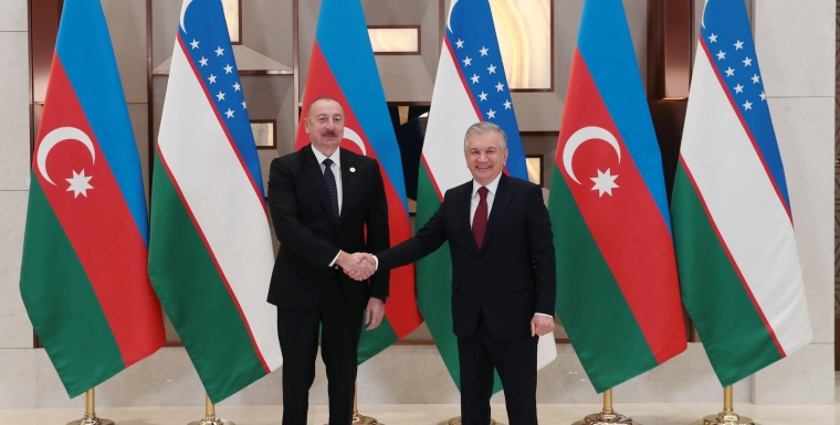 Özbəkistan Respublikasının Prezidenti Şavkat Mirziyoyev Azərbaycan Respublikasının Prezidenti İlham Əliyevə zəng edib