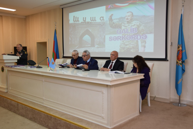 “İlham Əliyev - Zəfər və Qələbə Memarımız” mövzusunda tədbir və "Qalıb Sərkərdə” kitabının təqdimatı keçirilib