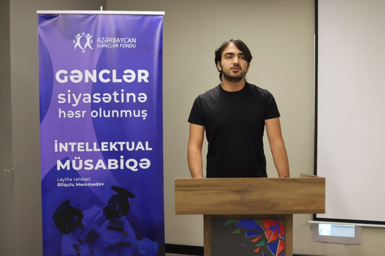 "Gənclər siyasətinə həsr olunmuş intellektual müsabiqə" adlı layihə başa çatıb