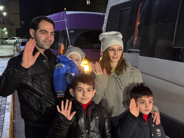 Bu gün Cəbrayıla köç edənlər fotolarda