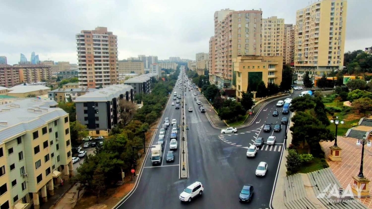 Bakıda yeni yolun inşasına start verildi