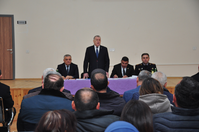 Nizami kəndində Sabirabad Rayon İcra Hakimiyyəti başçısının növbəti səyyar görüş-qəbulu