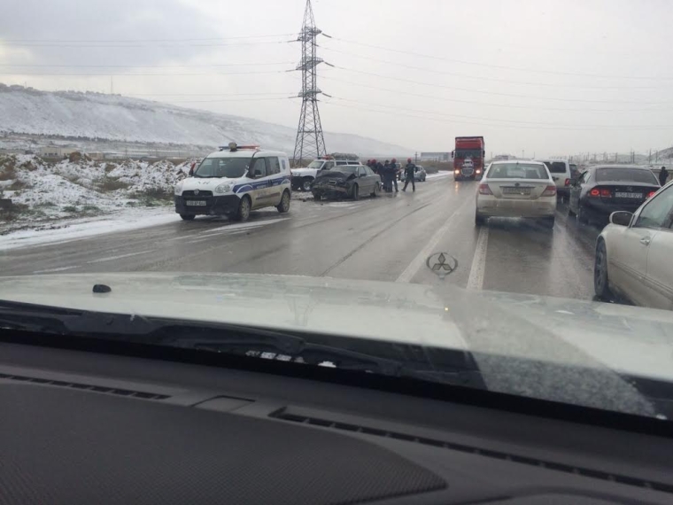 Baş DYP İdarəsi: “Sürücülər əyləc sistemini nəzarətdə saxlasınlar”