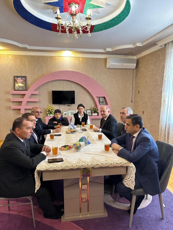 Şəhid ailəsinin müraciəti yerinə yetirilib