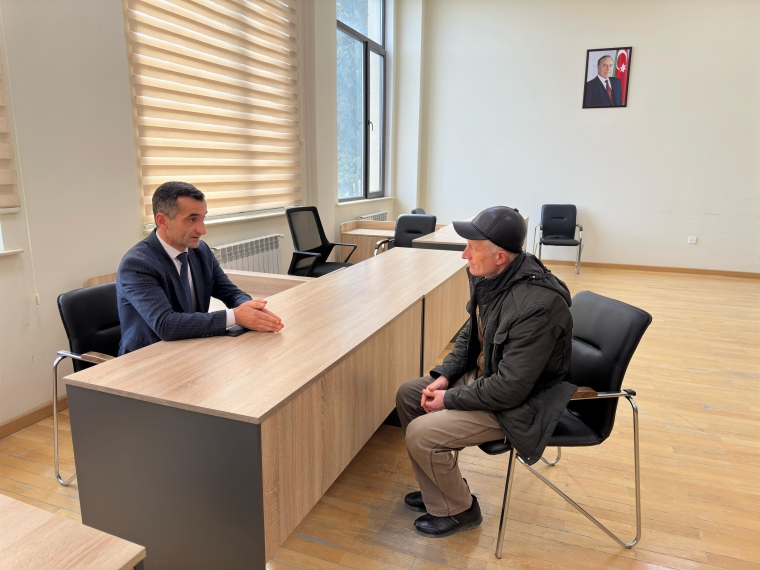 Tərtər Rayon İcra Hakimiyyətində vətəndaşların müraciətləri dinlənilib