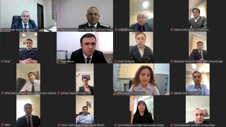Qanunsuz miqrasiyanın təşkili cinayətinin istintaq metodikası prokurorluq işçilərinə tədris edilib