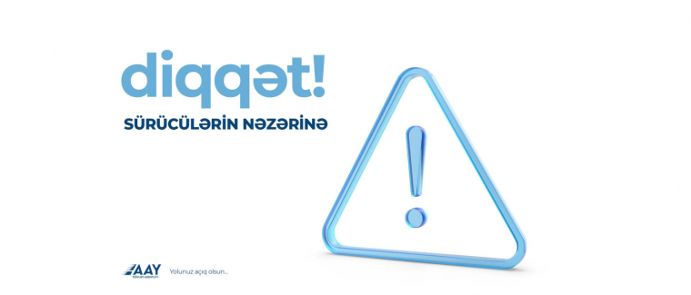 Gözlənilən hava şəraiti ilə əlaqədar olaraq sürücülərin nəzərinə  MƏLUMAT