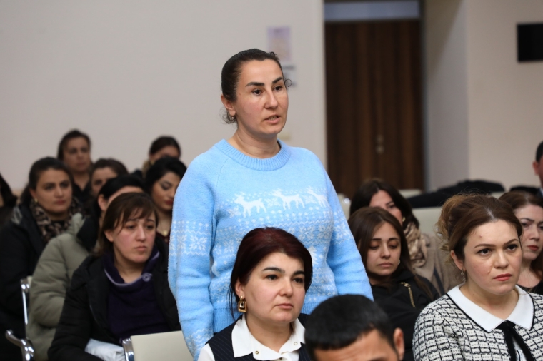 Niyazi Bayramovun vətəndaşlarla növbəti görüşü