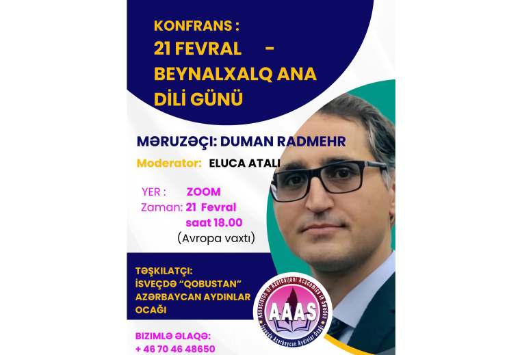 Beynəlxalq konfrans iştirakçıları ana dili ilə bağlı cənubi azərbaycanlılara müraciət ünvanlayıblar