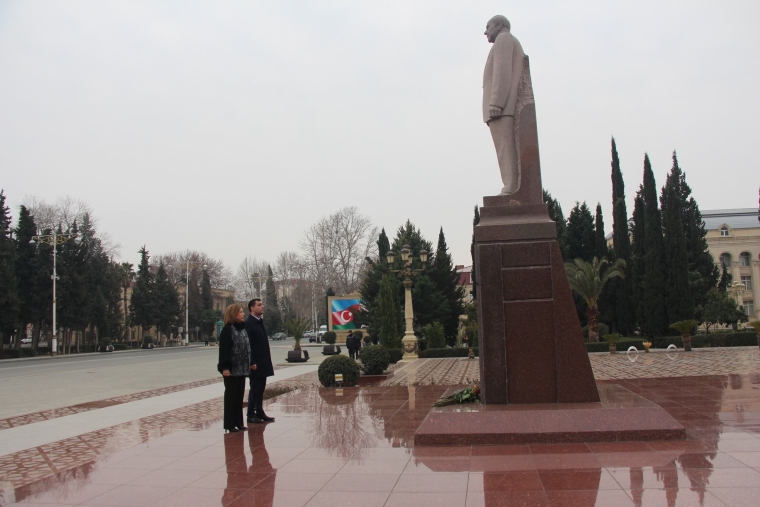 Bahar Muradova Yevlax şəhərində vətəndaşları qəbul edib