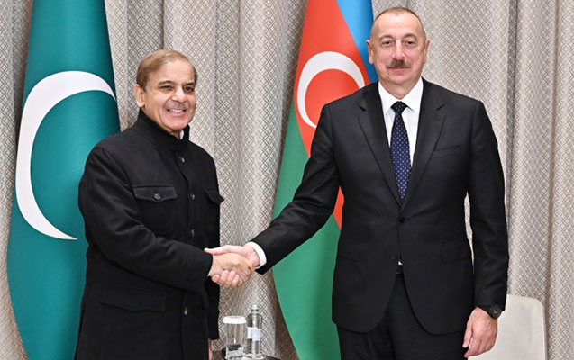 Pakistan İslam Respublikasının Baş naziri Məhəmməd Şahbaz Şərifdən