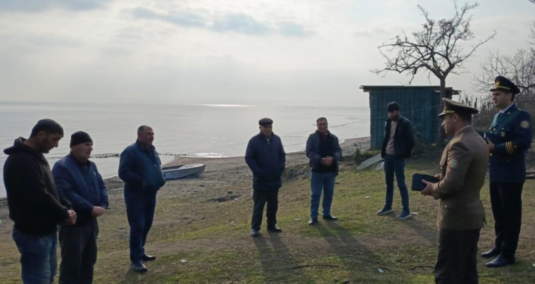Kiçikhəcmli gəmi istifadəçiləri üçün növbəti silsilə maarifləndirmə tədbirləri keçirilib
