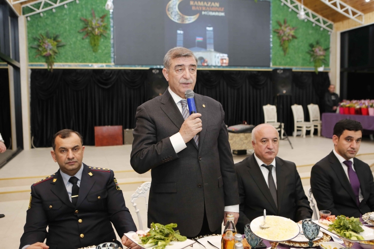 Şirvanda iftar süfrəsi təşkil edilib