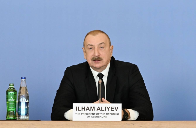 Prezident İlham Əliyev: "Biz Cənubi Qafqazda sülhə nail olmalıyıq."