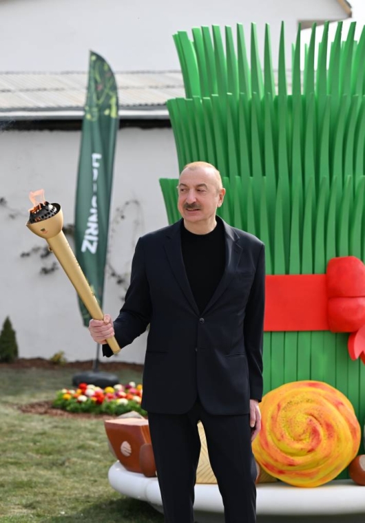 Prezident İlham Əliyev Novruz bayramı münasibətilə paylaşım edib