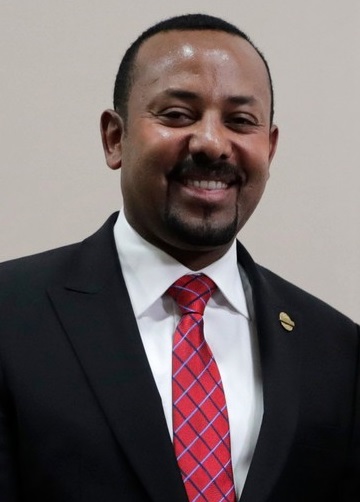 Efiopiya Federativ Demokratik Respublikasının Baş naziri Abiy Əhməd Əlidən