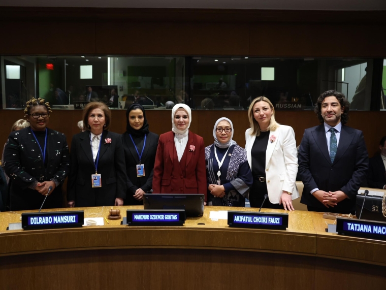 Bahar Muradova “Rəqəmsal trendlər: qadın sahibkarlığı və gələcək iqtisadiyyat formalaşdırılması” adlı yan tədbirdə çıxış edib