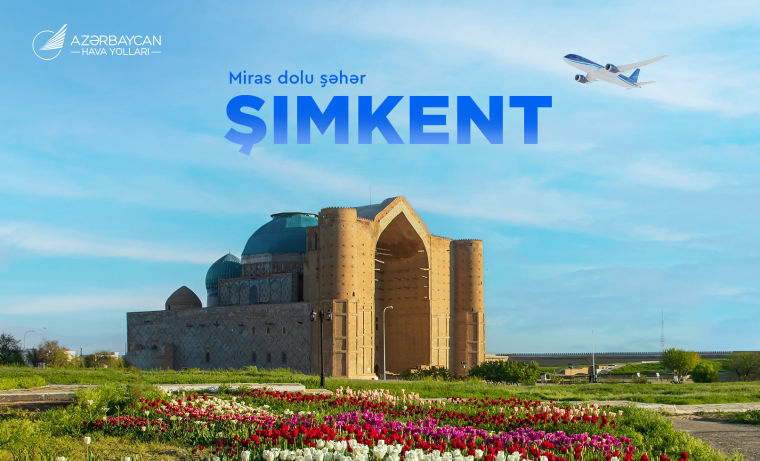 AZAL-dan yeni istiqamət: iyundan Şımkentə birbaşa uçuşlar