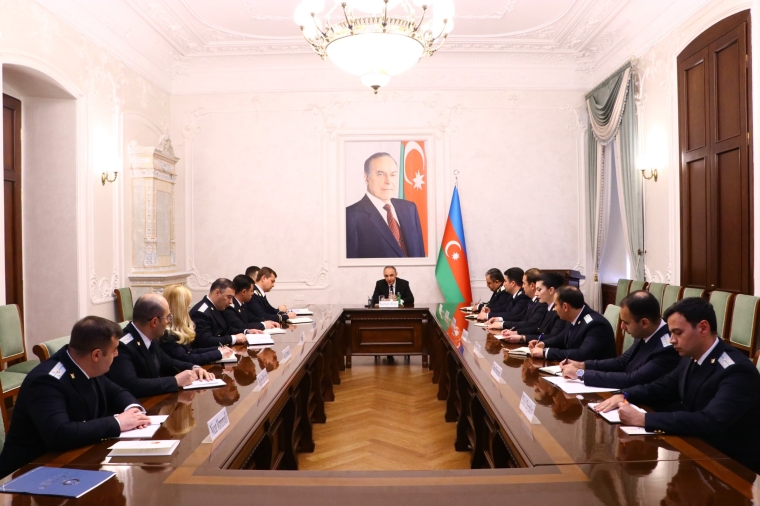 Baş prokuror Çində səfərdə olmuş nümayəndə heyətini qəbul edib