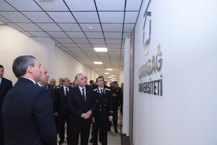 Baş prokuror Qarabağ Universiteti ilə tanış olub