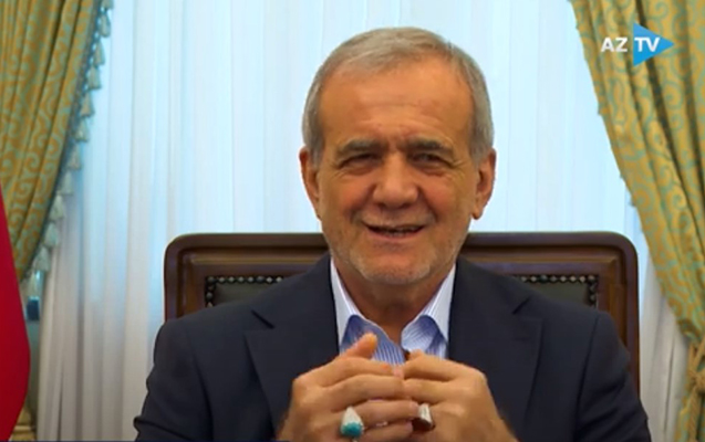 İran Prezidenti Məsud Pezeşkian Azərbaycana gəlir
