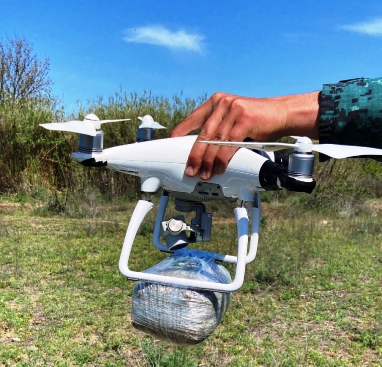 Dövlət sərhədində müşahidə edilən PUA zərərsizləşdirilmişdir