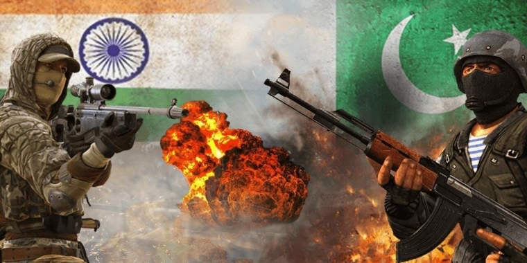 Pakistan Hindistan sərhəddində gərginlik davam edir