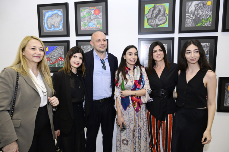 Leyla və Arzu Əliyevalar Romada sərgidə