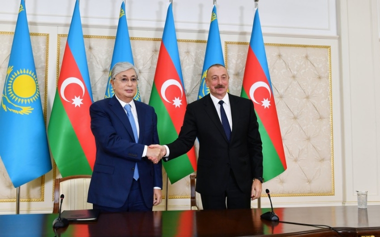 Azərbaycan Respublikasının Prezidenti İlham Əliyev Qazaxıstan Respublikasının Prezidenti Kasım-Jomart Tokayevə zəng edib