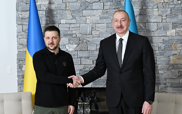 Ukraynanın Prezidenti Volodimir Zelenskidən