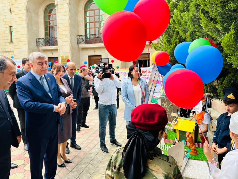 Şirvanda 1 - İyun Uşaqların Beynəlxalq Müdafiəsi Günü münasibətilə tədbir təşkil olunub