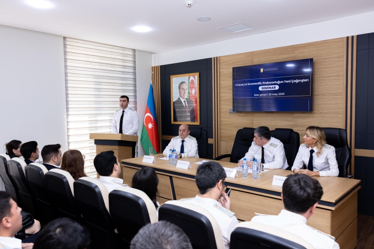 Nəsimi Rayon Prokurorluğunda “Hüquq və Suverenlik: Prokurorluğun Yeni Çağırışları” mövzusunda seminar keçirilib