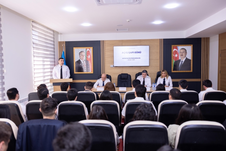 Qarabağ Universitetinin tələbələri və media Nəsimi prokurorluğunda olub