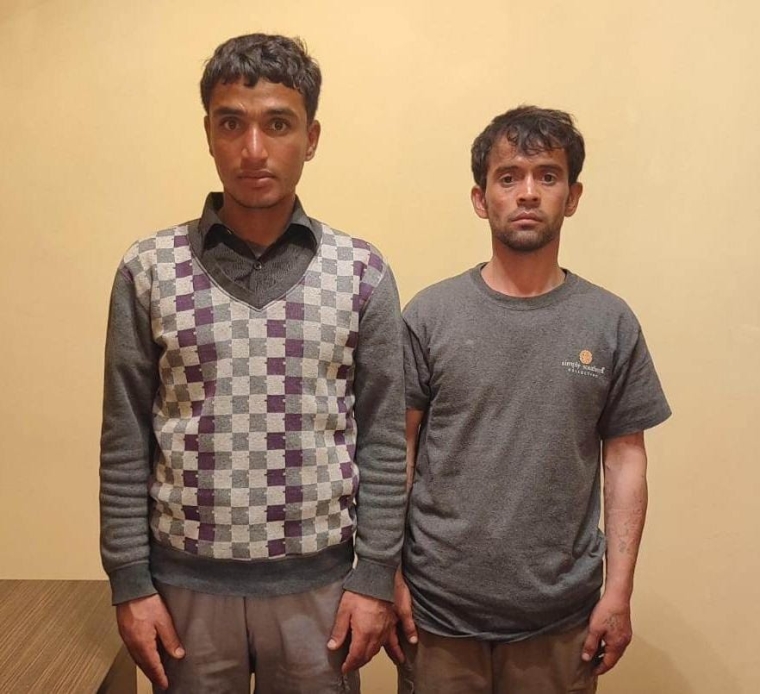 Dövlət sərhədini qanunsuz keçməyə cəhd göstərən şəxslər saxlanılmışdır