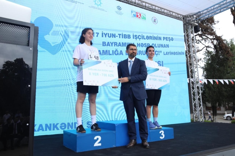Xankəndidə “Sağlamlığa doğru qaç!” layihəsinin final  mərhələsi keçirilib