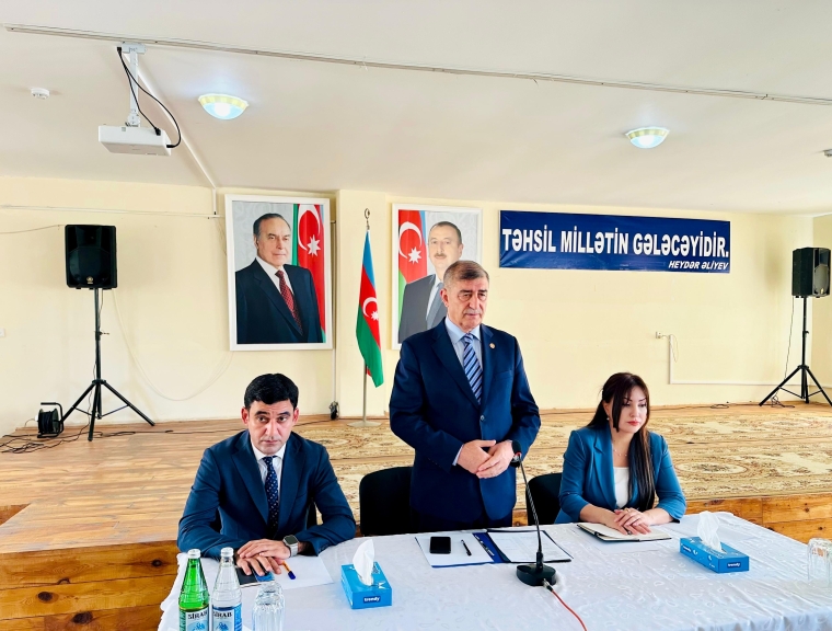 Şirvan Şəhər İcra Hakimiyyətinin başçısı İlqar Abbasov növbəti səyyar görüş keçirib