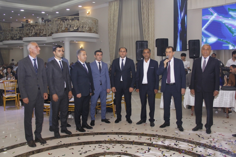 Taleh Qaraşov şəhid Elsevər Qardaşzadənin qardaşının toy şənliyində iştirak edib