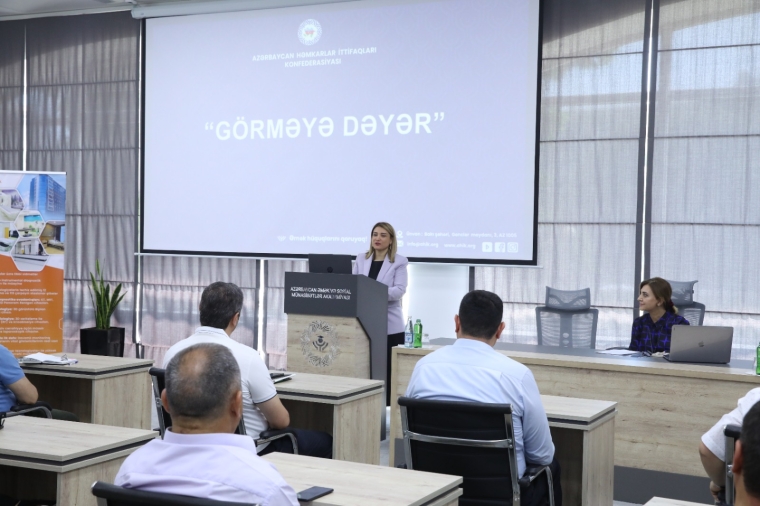 Azərbaycan Həmkarlar İttifaqları Konfederasiyası yeni layihənin icrasına başlayıb